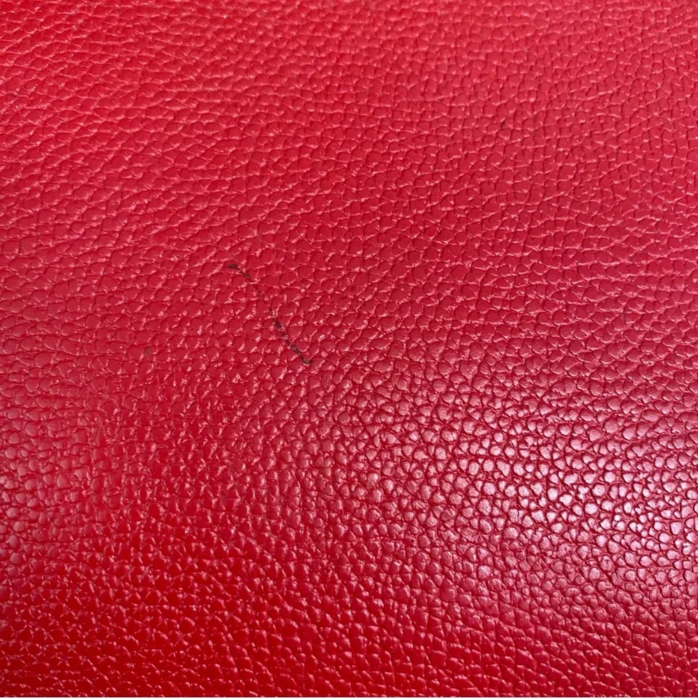 MICHAEL KORS Mercer Gallery Medium Center Zip Leather Tote in Bright Red - Picture 13 of 13